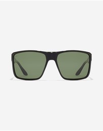 Hawkers Co - HAWKERS - Polarized Black Alligator EDGE XL  Sunglasses for Men and Women UV400