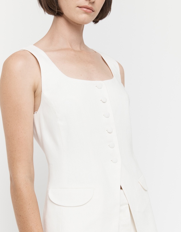 FRIEND of AUDREY - Anina Classic Waistcoat Top