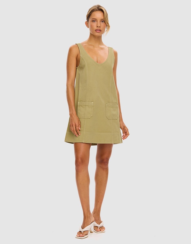 KIVARI - Ilaria Denim Mini Dress