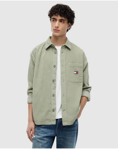 Tommy Jeans - Brick Corduroy Overshirt
