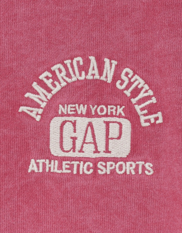 GAP - JPN IE Archive Logo Cropped Tee