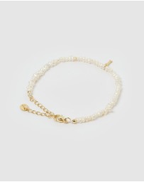 Miz Casa and Co - Pearl Letter I Bracelet