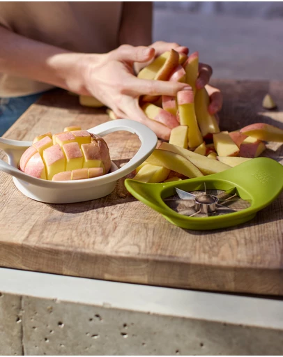 Joseph Joseph - Nest™ Press 2-in-1 Apple Corer and Potato Chipper