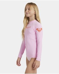 Roxy - Girls 8 to 16 Heater Long Sleeve Rash Vest