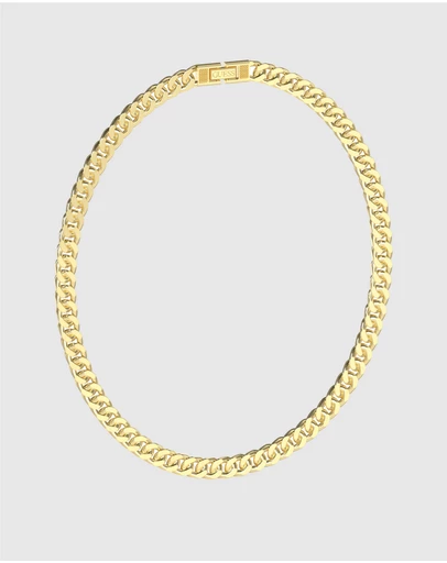 GUESS - Link City Gold Tone Necklace