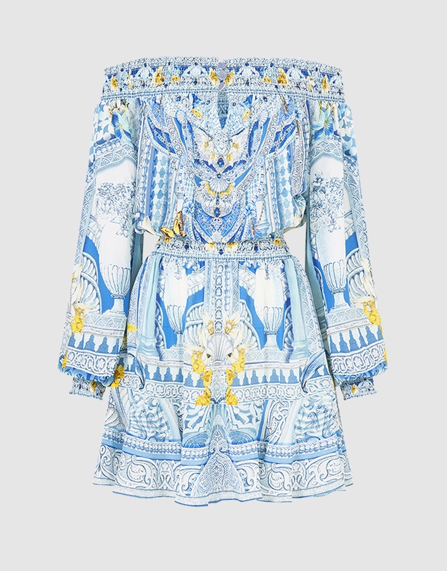 Camilla - Off Shoulder Short Dress