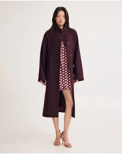 Oxford - Edi Funnel Collar Coat