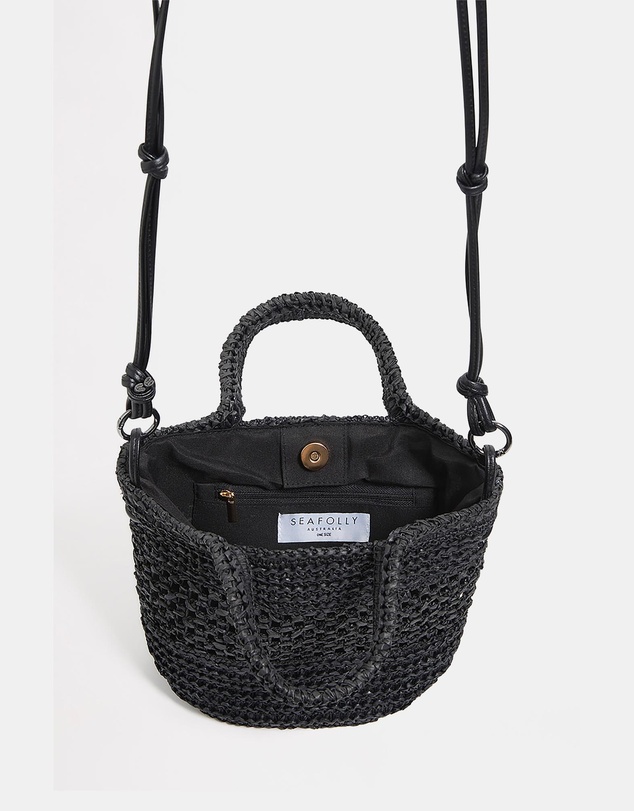 Seafolly - Micro Raffia Basket Bag