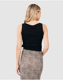 Ripe Maternity - Izzy Button Down Rib Tank