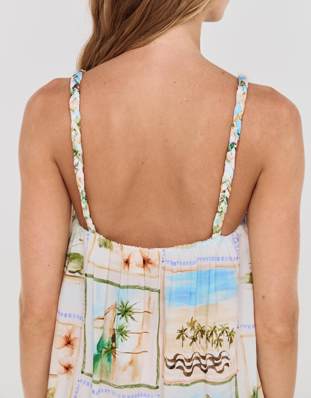 MINKPINK - Viva Braided Strap Maxi Dress