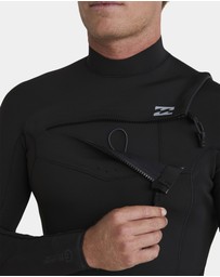 Billabong - Mens 2/2mm Revolution Natural Chest Zip Long Sleeve Springsuit