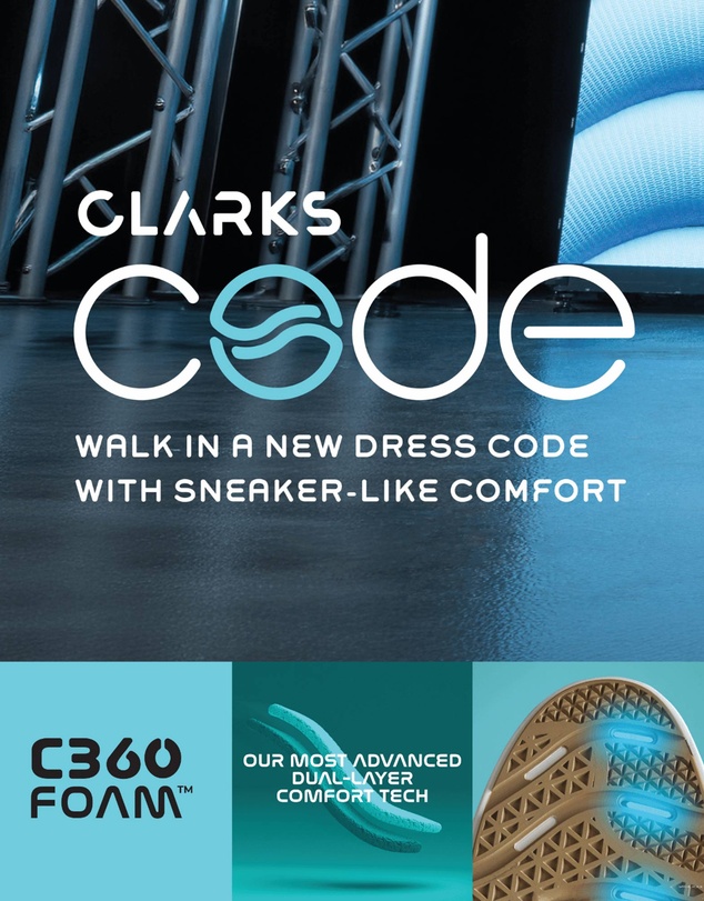 Clarks - Code R Run Light Pink