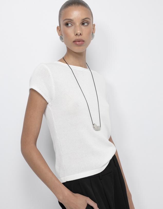 AERE - Lee Organic Cotton Knit Top