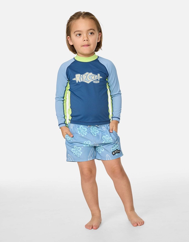 Rip Curl - Ride The Wave UPF Long Sleeve Rash Vest - Kids