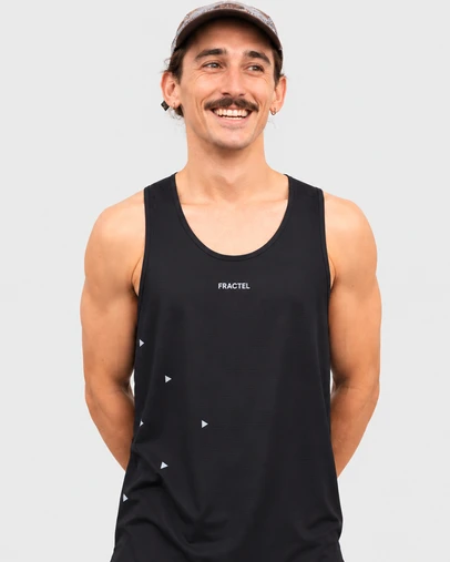 Fractel - V-BLACK Race Singlet