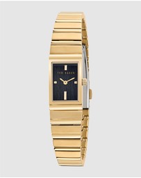 Ted Baker - Lileey Black Gold-Tone 27mm Bracelet Watch