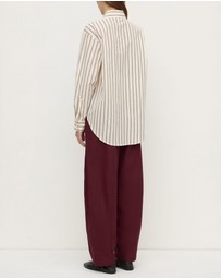 Assembly Label - Amaro Italian Stripe Long Sleeve Shirt