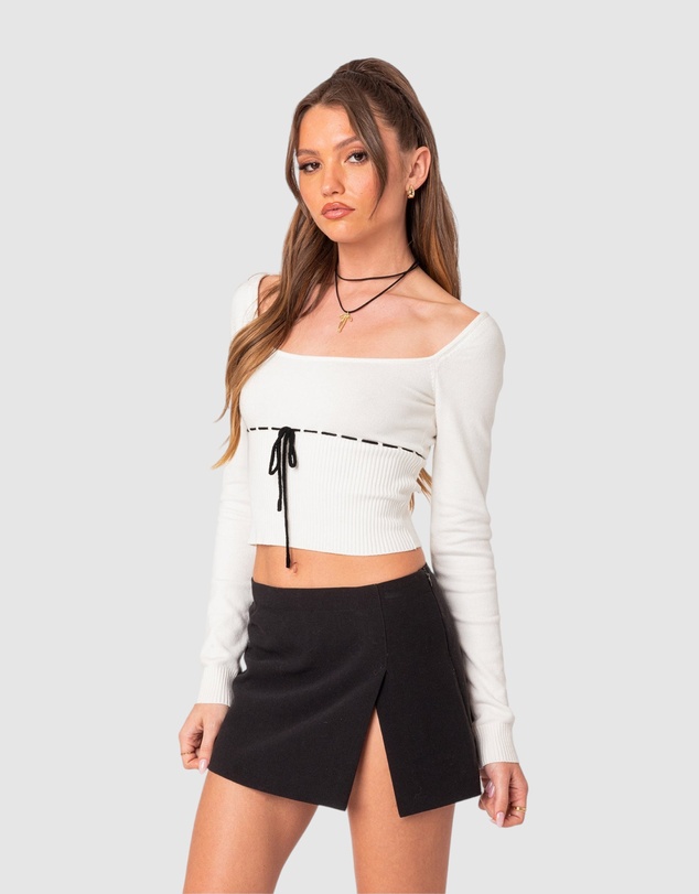 EDIKTED - Natasha Knit Top