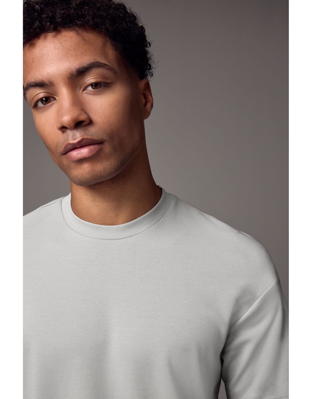 NEXT - 100% Cotton Heavyweight T-Shirt Relaxed Fit