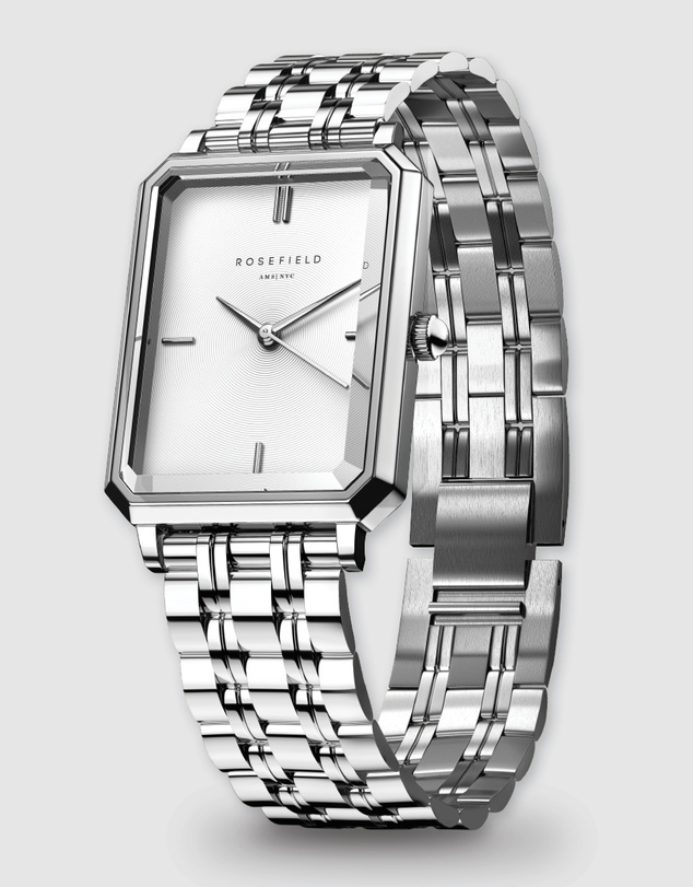 Rosefield - The Octagon XS - Silver Tone