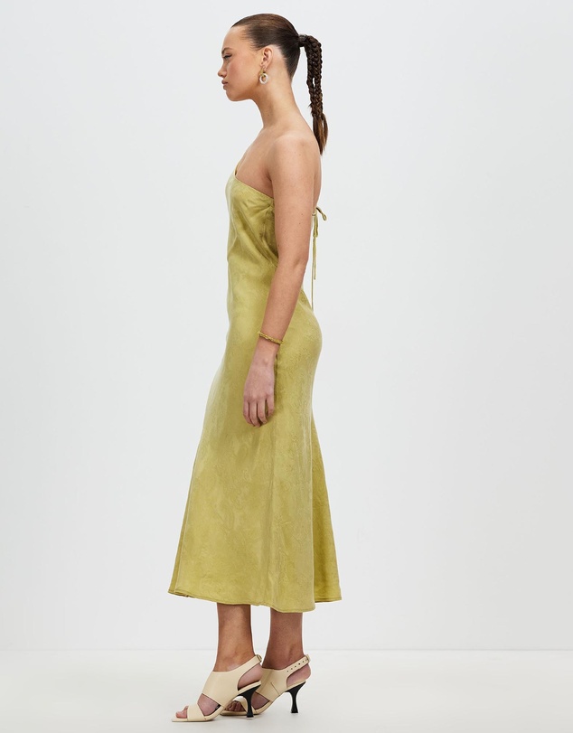 Third Form - Paisley Bias One Shoulder Midi Dress