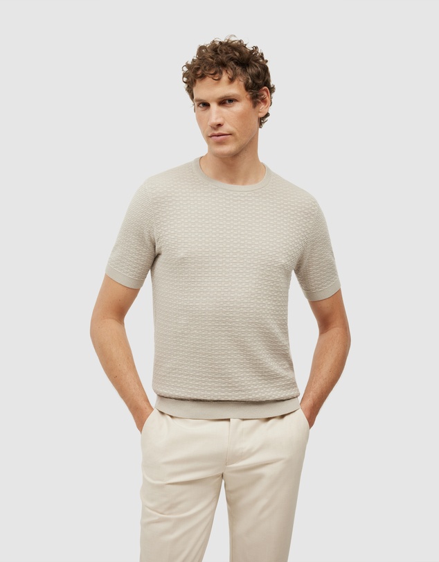 Politix - Frank Textured Short Sleeve Knit