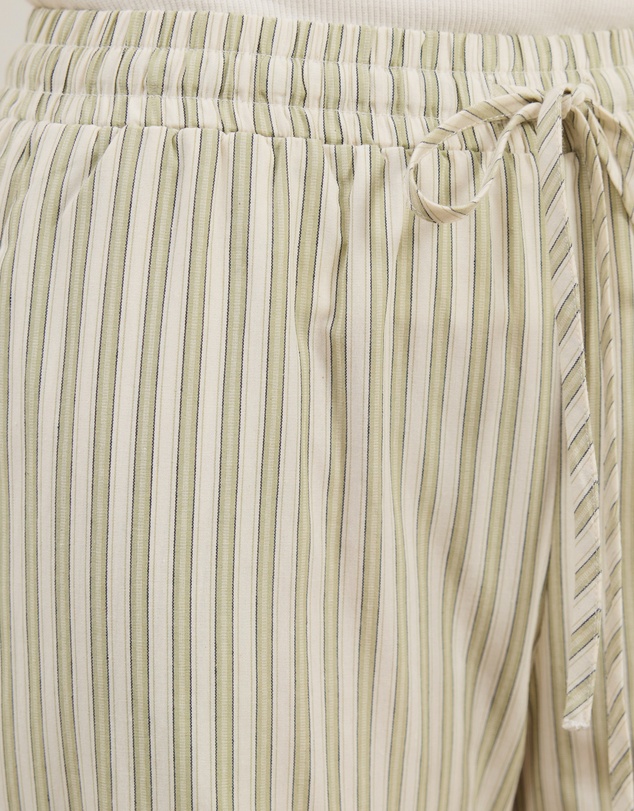 Atmos&Here - Elis Cotton Pants With Drawstring Detail At Waist