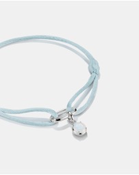THOMAS SABO - THOMAS SABO Connect Textile Bracelet Turquoise
