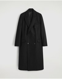 COS - Double-Breasted Wool Long Coat