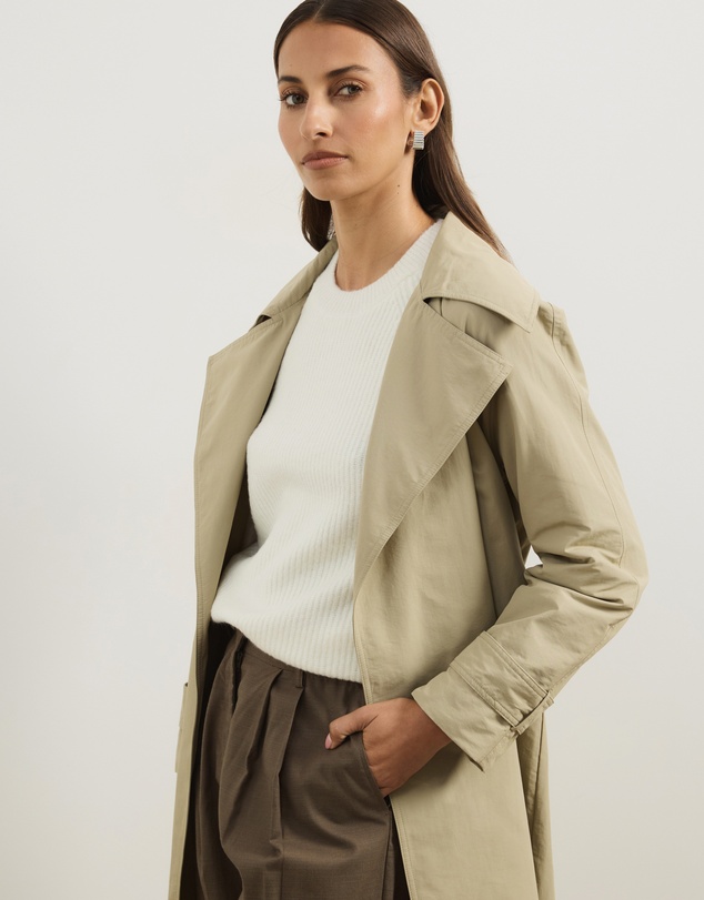Atmos&Here - Cora Lightweight Trench Coat