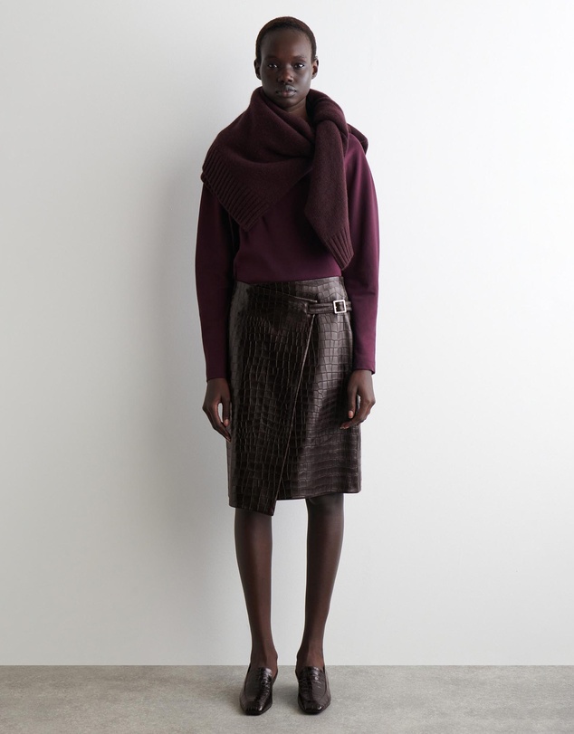 COS - Rounded Jersey Top