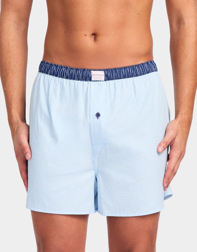 Mitch Dowd - Mitchdowd Geo Contrast Cotton Boxer Shorts 5 Pack