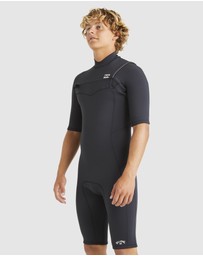 Billabong - Mens 2/2mm Absolute Natural Chest Zip Springsuit