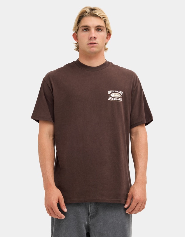 Quiksilver - Mens Retro Lock Up T-Shirt