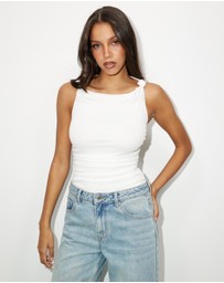 Dazie - Tyler Ruched Jersey Body Suit