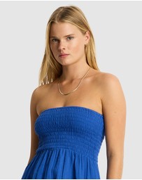 Sea Level Australia - Sunset Shirred Bandeau Top