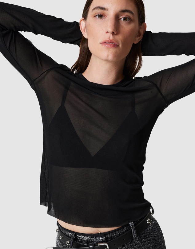 & Other Stories - Sheer Silk Top