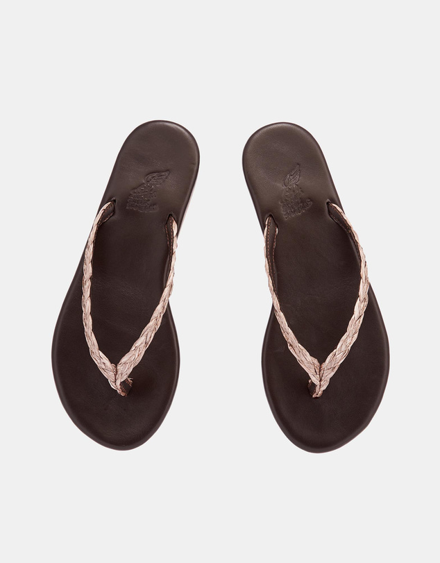 Ancient Greek Sandals - Saionara Raffia Sandals