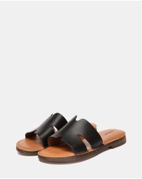EVERAU - EverAU Ugg Clovey Cow Leather Upper Loafer Oxfords Flats