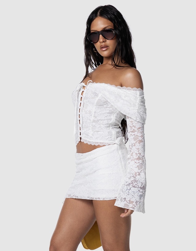 JGR & STN - Rosa Lace Blouse