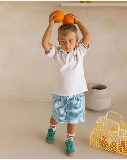 Huxbaby - Beach Club Hux Pique Polo - ICONIC EXCLUSIVE - Babies-Kids