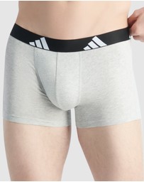 adidas Sportswear - 2 Pack Active Flex Cotton Trunk Underwear