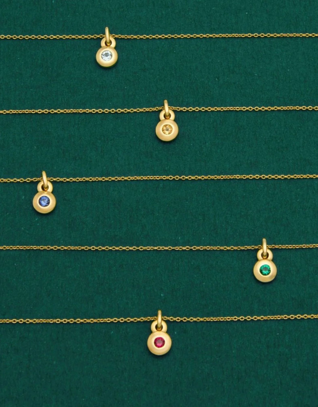 Najo - November Gold & Citrine Birthstone Necklace