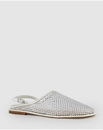Edward Meller - FERAH Mesh Flat with Back Strap
