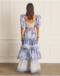 Aqua Blu Australia - Willow Celeste Maxi Skirt