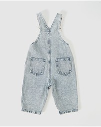 Goldie + Ace - AUSTIN VINTAGE WASHED DENIM OVERALLS