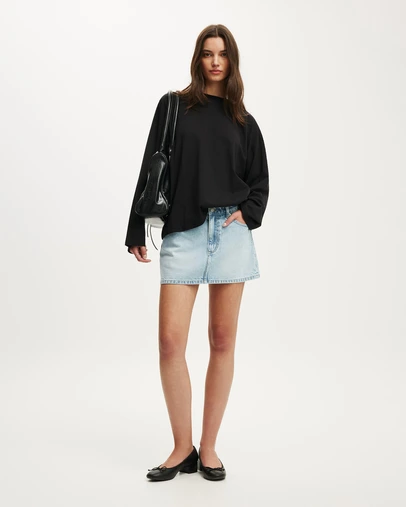Cotton On - Original Denim Mini Skirt