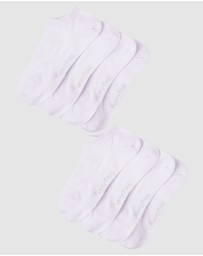 Pussyfoot - 8 Pack Cotton Casual Ankle Sneaker Socks