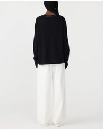 Bassike - Boyfriend Heritage Long Sleeve T-Shirt
