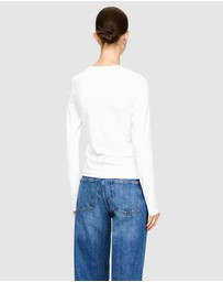ARKET - Cotton Stretch Long-Sleeve T-Shirt